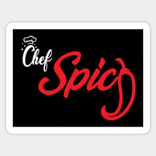 Chef Spicy Sticker